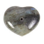 Incense Holder Crystal Labradorite Heart 
